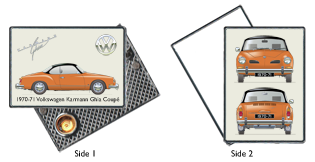 VW Karmann Ghia Coupe 1970-71 Pocket Lighter